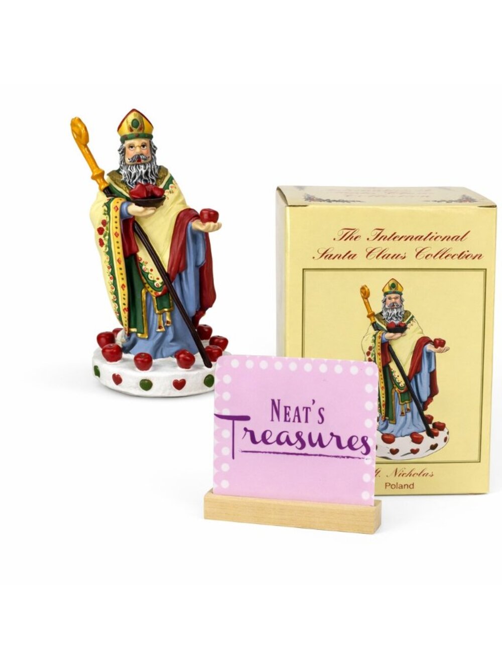 The International Santa Claus Collection 2000 St Nicholas Poland Christmas SC48